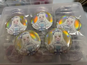 비밀의 아이프리 크리스마스 프린세스 츠무기 오로라 캔뱃지 팝업