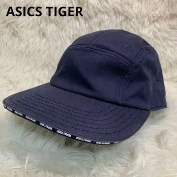 [ ASICS TIGER ] 아식스 타이거 캡 모자 챙 앞 로고