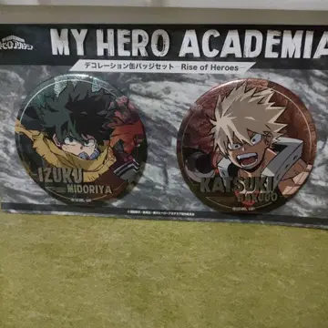 MY HERO ACADEMIA 캔뱃지 세트