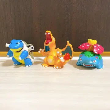 포켓몬 몬코레 리자몽 거북왕 초기 3체 세트