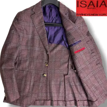 J6460 새상품급 이자이아 SAILOR 바니스뉴욕 별주 체크 무늬 자켓