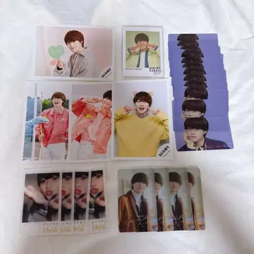 나니와단시 오하시 카즈야 사진 클리어 카드 묶음 판매