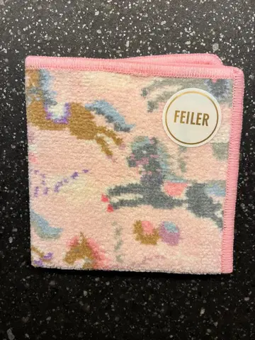 새상품 러브리 페이러 손수건 파우치 러브리 모쿠바 핑크