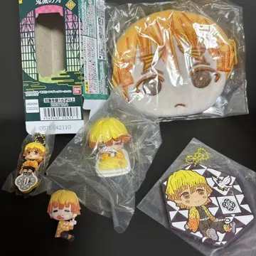 귀멸의 칼날 젠이츠 트윙클 도리 오네무땅 복슬복슬 만주 파우치 외