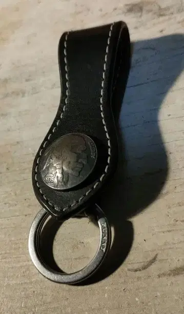 새상품급 FUNNY 파니 가죽 벨트 루프 코인 벨트 홀더