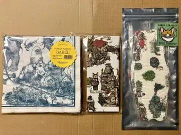 히구치 유코 보리스 잡화점 BABEL 페이퍼 냅킨 노트 마스크