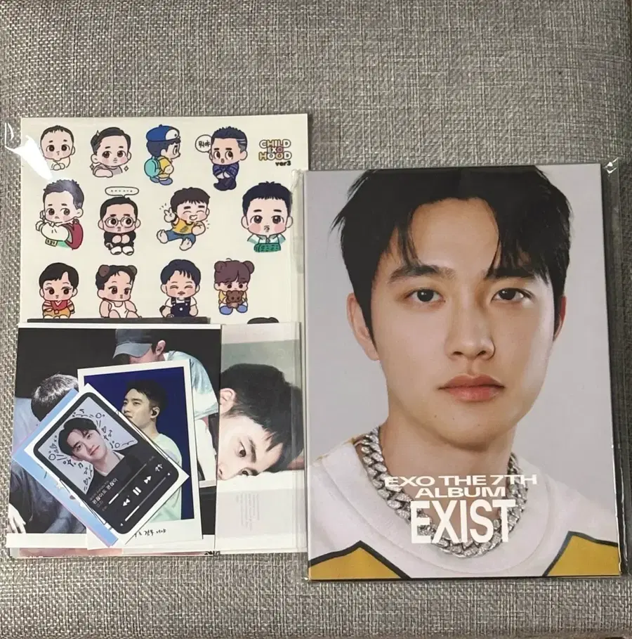 엑소 디오 도경수 엽서세트 판매해요