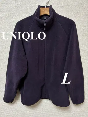 [UNIQLO] 25FW 플리스 자켓 L 다크 퍼플