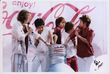 아라시 03년 코카콜라 이벤트 집합 공식 사진 *1장
