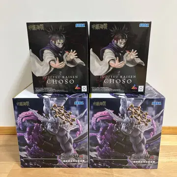 주술회전 피규어 4개 세트