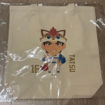 홋카이도 일본햄 파이터즈 타츠 토트백 파이터즈 가챠 슈퍼 레어