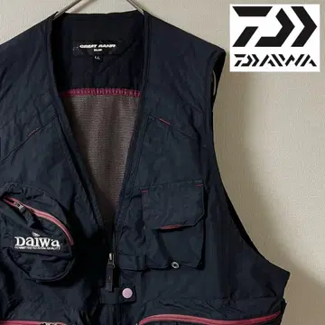 DAIWA (다이와) 낚시용 조끼/LL/네이비