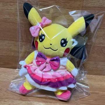 포켓몬 아이돌 피카츄 봉제 인형 암컷 모습 아이돌 피카츄 봉제