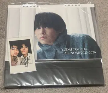 YUDAI TOYODA CALENDAR 2025-2026 토요타 유다이