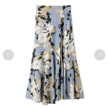 FRAY I.D 플라워 프린트 캉캉 스커트