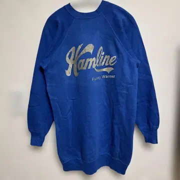 Velva Sheen Hamline 대학 70s80s 맨투맨 파랑