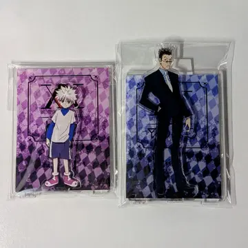 HUNTER x HUNTER 헌터헌터 키루아 레오리오 아크릴 스탠드 세트