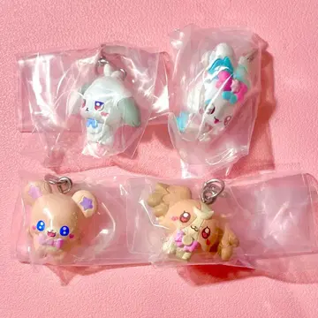 푸치큐어 메지루시 액세서리 프리큐어 가챠 4점 세트