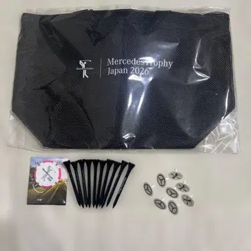Mercedes Trophy Japan 2026 카트백과 티 세트
