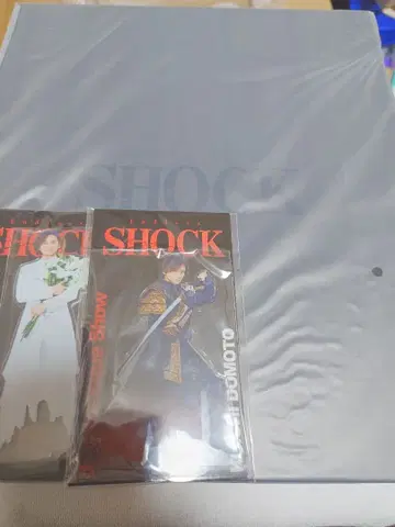 SHOCK 아크릴 스탠드 2개 세트