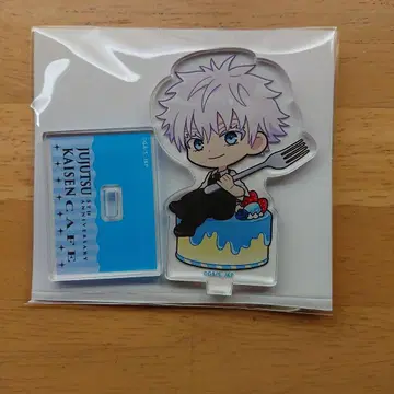 주술회전 아크릴 스탠드 케이크