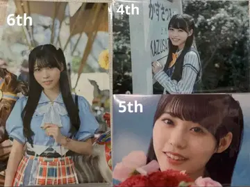 나 파랑 카나자와 아미 타워 레코드 패널 4th 5th 6th 3장 세트