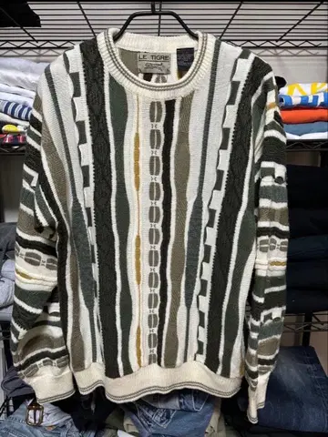 LE TIGER 3D 니트 스웨터