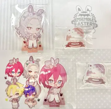 앙상블 스타즈 애니메이트 카페 아크릴 스탠드 란 나기사 사에구사 이바라