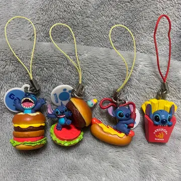 디즈니 릴로 & 스티치 햄버거 마스코트 중독성 버거 마스코트