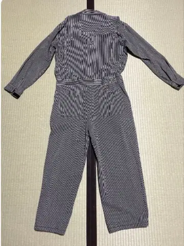 나가타 마사츠나기 히코리 패턴 M 사이즈 스트라이프 점프수트