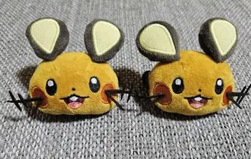 포켓몬 페이스 봉제 인형 클립 데덴네