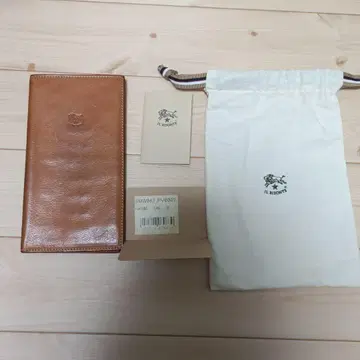 IL BISONTE 장지갑 일비종떼 천연 가죽 에이징