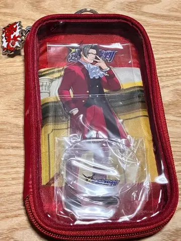 역전재판 미츠루기 레이지 아크릴 스탠드 파우치