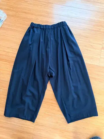 미즈이로 인드의 네이비 사루엘 팬츠 사이즈 2