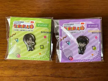명탐정 코난 하기와라 켄지 마츠다 진페이 핀 배지 세트