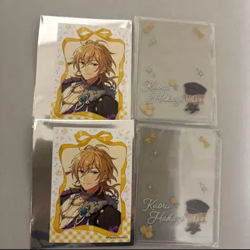 앙스타 10주년 전시회 미니 브로마이드 & 경질 카드 케이스 카오루