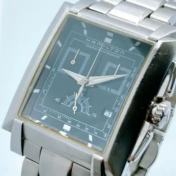 722 해밀턴 트렌트 크로노그래프 H304120 스퀘어 손목시계