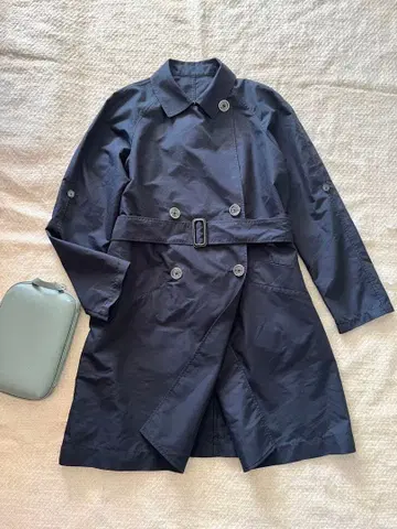 새상품급 매킨토시 철학 발수 스텐카라 코트 트렌치 38