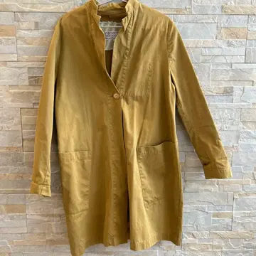 GALLEGO DESPORTES 베이지 롱 코트 L 사이즈