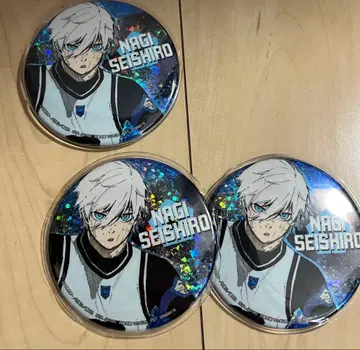 블루 록 나기 세이시로 이케부쿠로 GIGO 홀로그램 캔뱃지