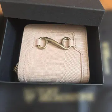 뫼비우스 라운드 지퍼 폴디드 월렛 리자드 이단 접이식 지갑