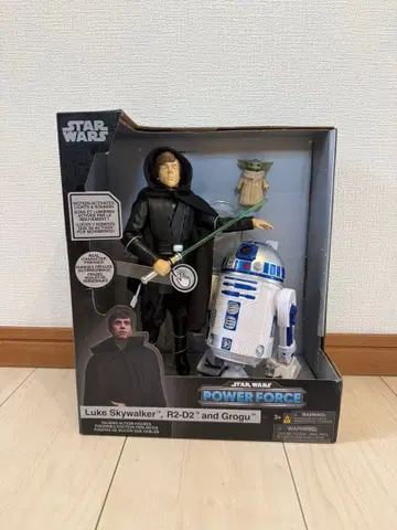 스타 워즈 피규어 루크 스카이워커 R2-D2 그로구