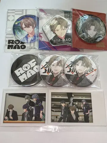 니지산지 카가미 하야토 ROF-MAO 캔뱃지