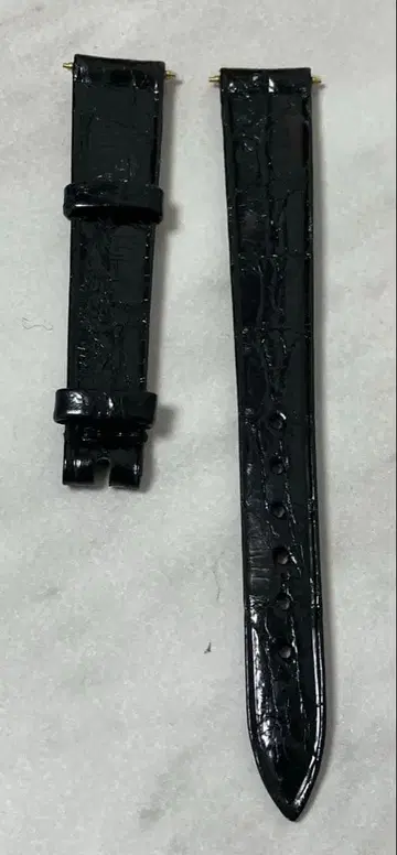 PIAGET 피아제 정품 가죽 벨트 블랙 13mm