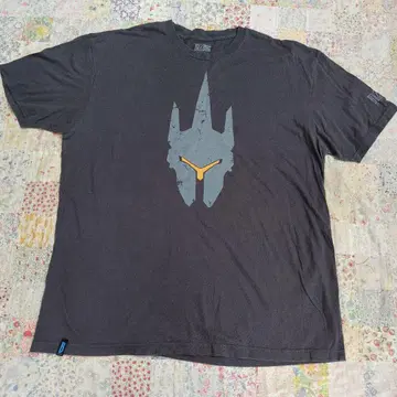 오버워치 공식 T셔츠 XL 라인하르트 USA 구제 의류 게임 캐릭터