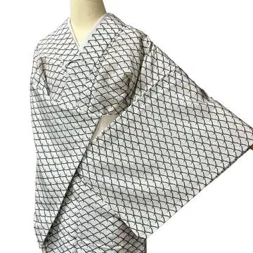 T5 기모노 코몬 파도 폴리에스테르 손바느질 마감 새상품급