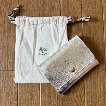 IL BISONTE 일비종떼 미디엄 지갑 실버