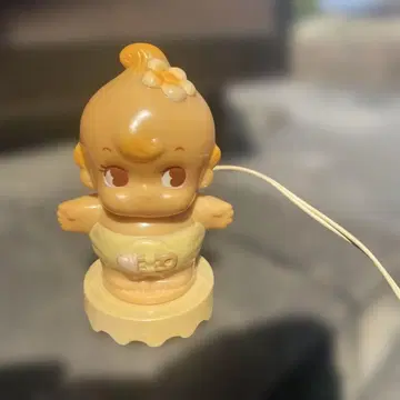쇼와 레트로 큐피 램프 플라스틱제 전기 코드 포함