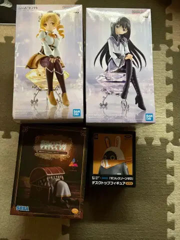 프리렌 미믹 마도마기 아케미 호무라 토모에 마미 피규어 증정