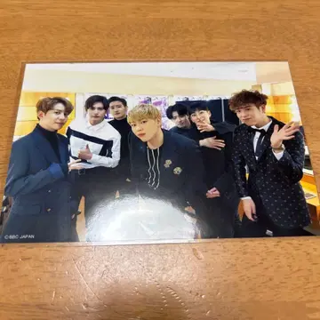 zico 사과 Block B 공식 사진과 회원증 세트